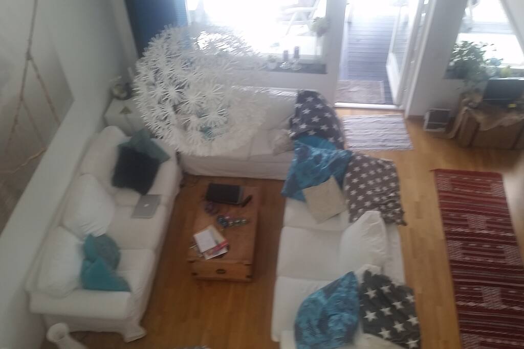 The living room