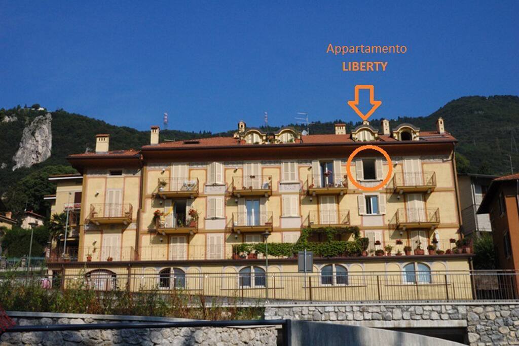 esterno palazzina "Liberty"
