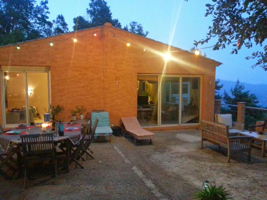 Côté terrasse