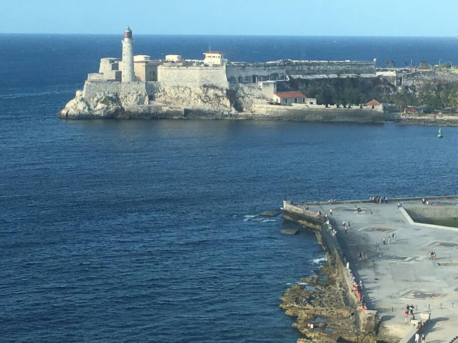 A view steps from famous malecon