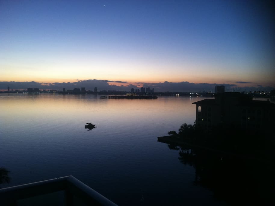 View from the balcony