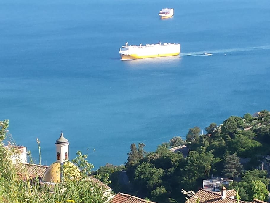 "La Santa" view