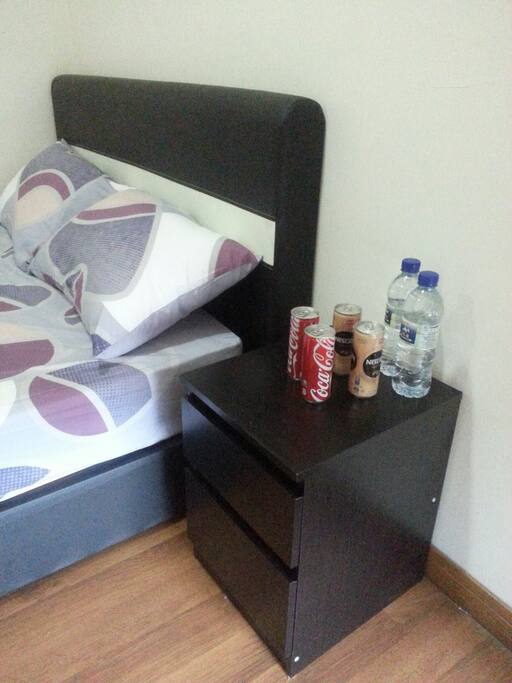 Free welcome drinks upon arrival- soda, coffee or juices.