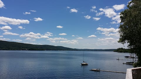 Lake front close to Cooperstown