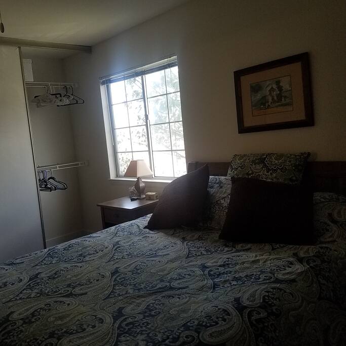 Plenty of closet space.