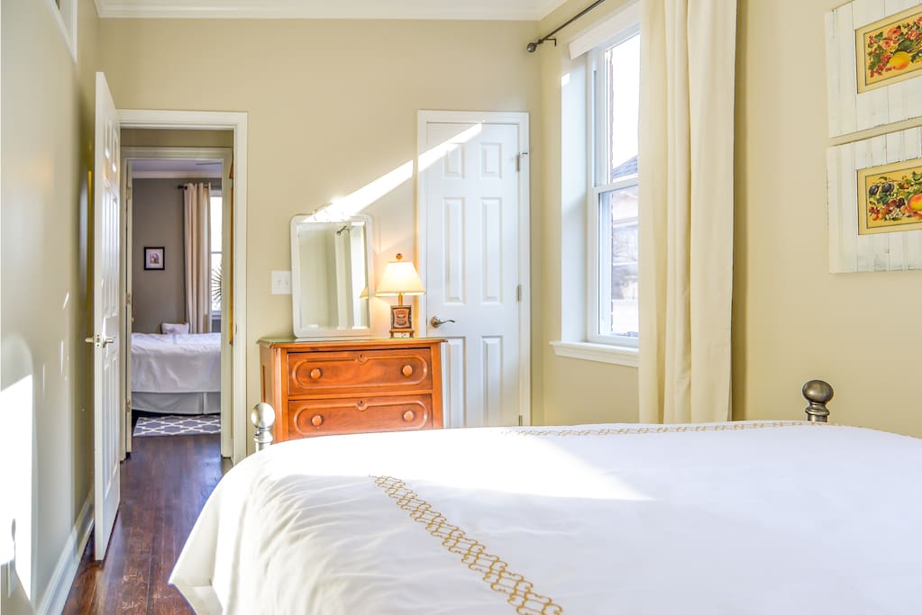 View from the queen in middle bedroom.