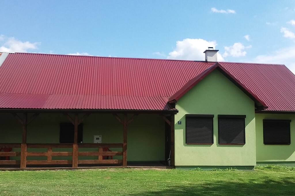 House from the front