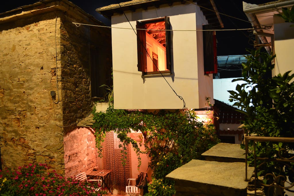 during the night
