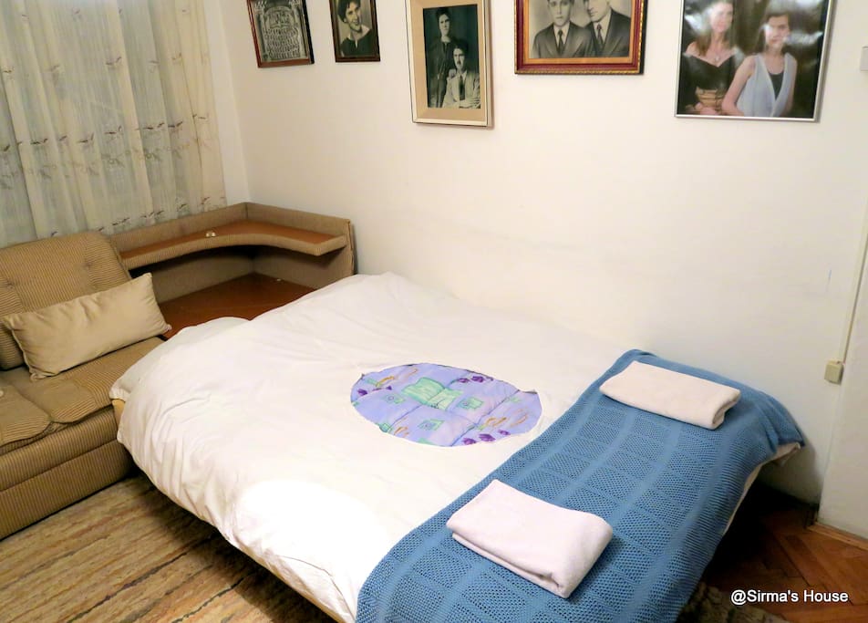The private bedroom