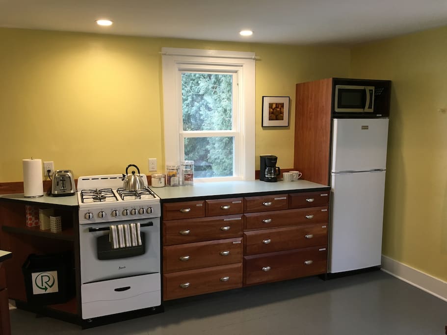 View from kitchen entrance