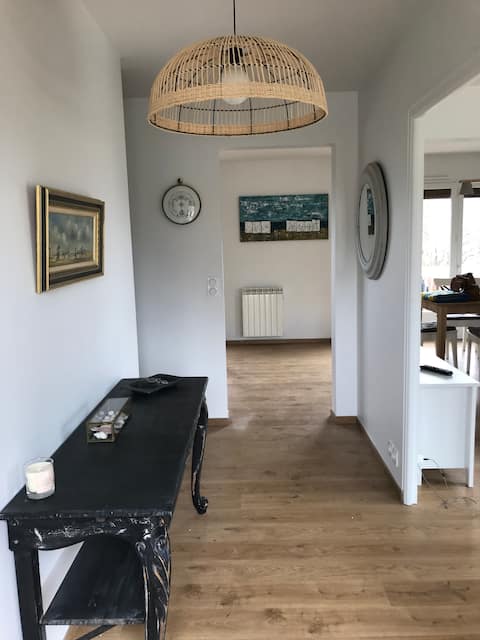 Top Airbnb: Sea view house, large beach 700 m away, quiet in Saint Cast Le Guildo