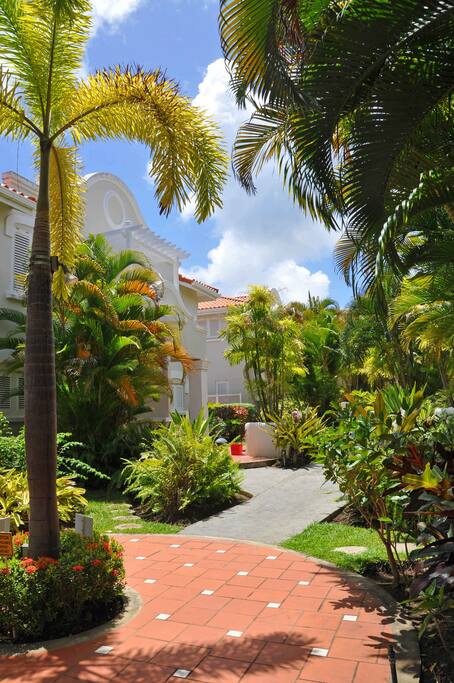 Garden entrance