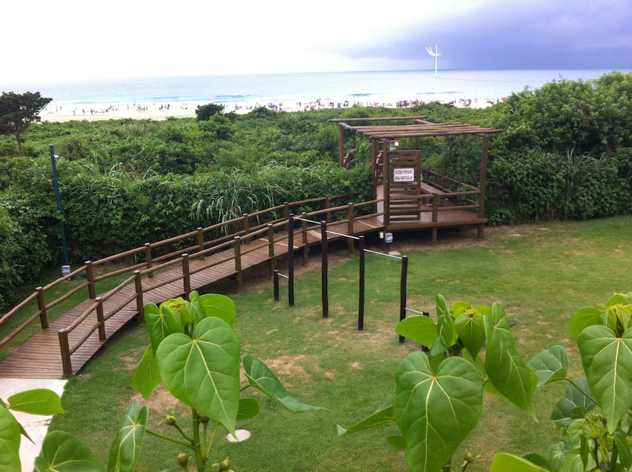Caminho de acesso para praia