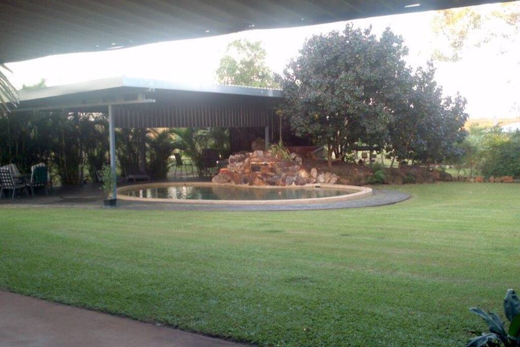 Pool area