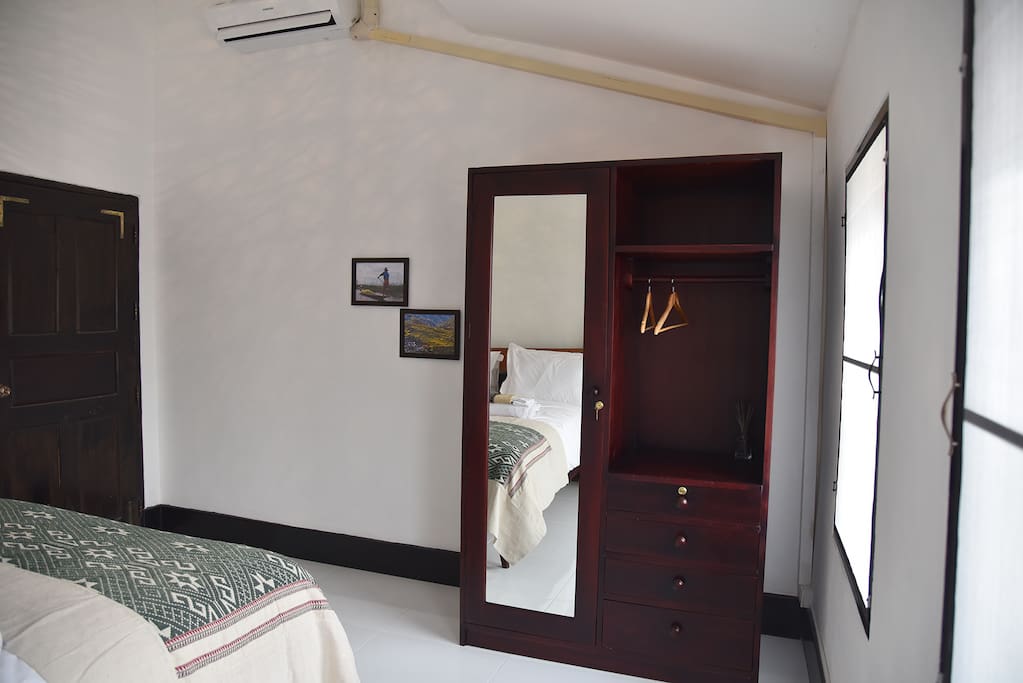 All of our rooms have plenty of storage and light