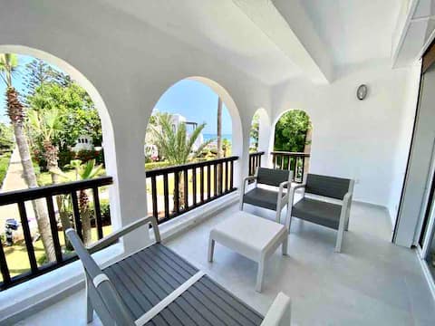 VILLA with Rooftop Bahia Smir by the sea