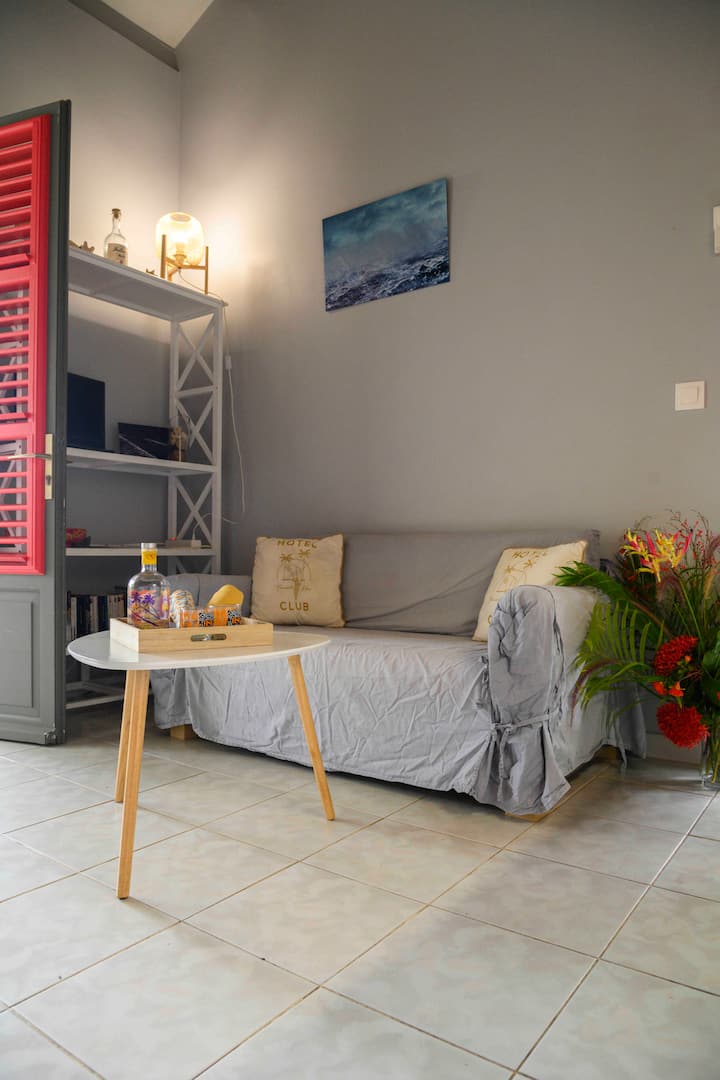 Bambou-joli T2 Avec Mezzanine-anse L'étang - Martinica