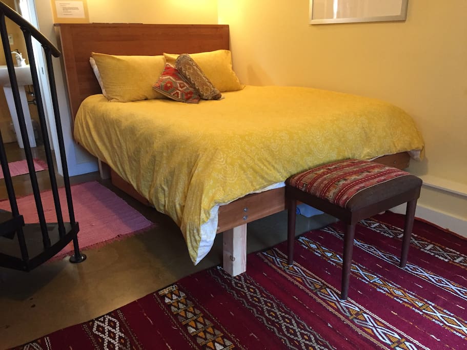 The main bedroom with queen bed
