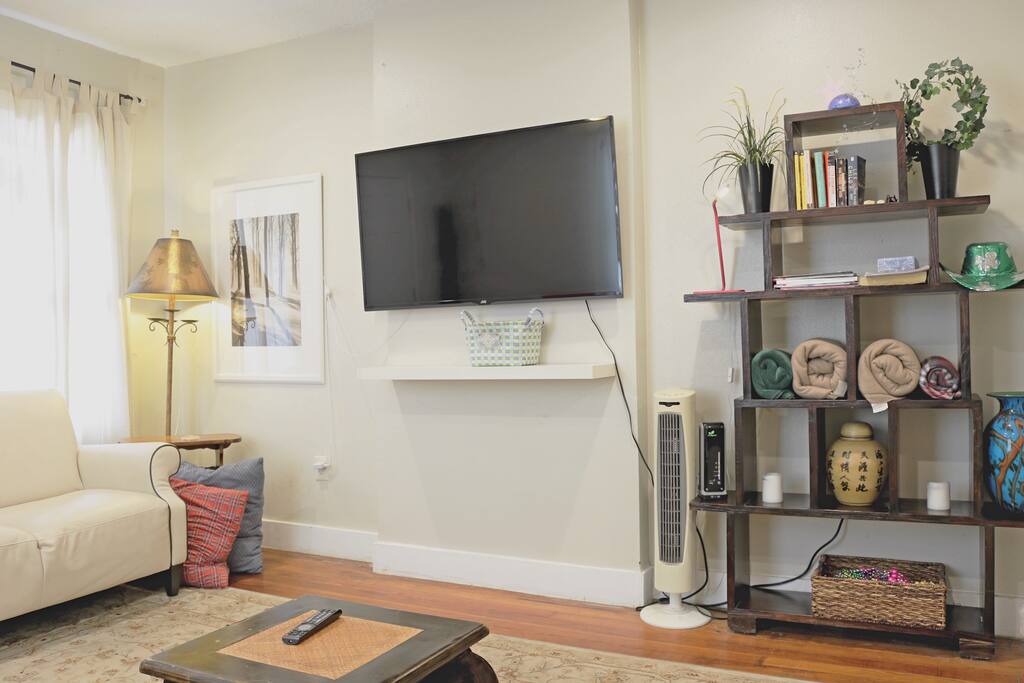 TV with Roku wifi connection for streaming