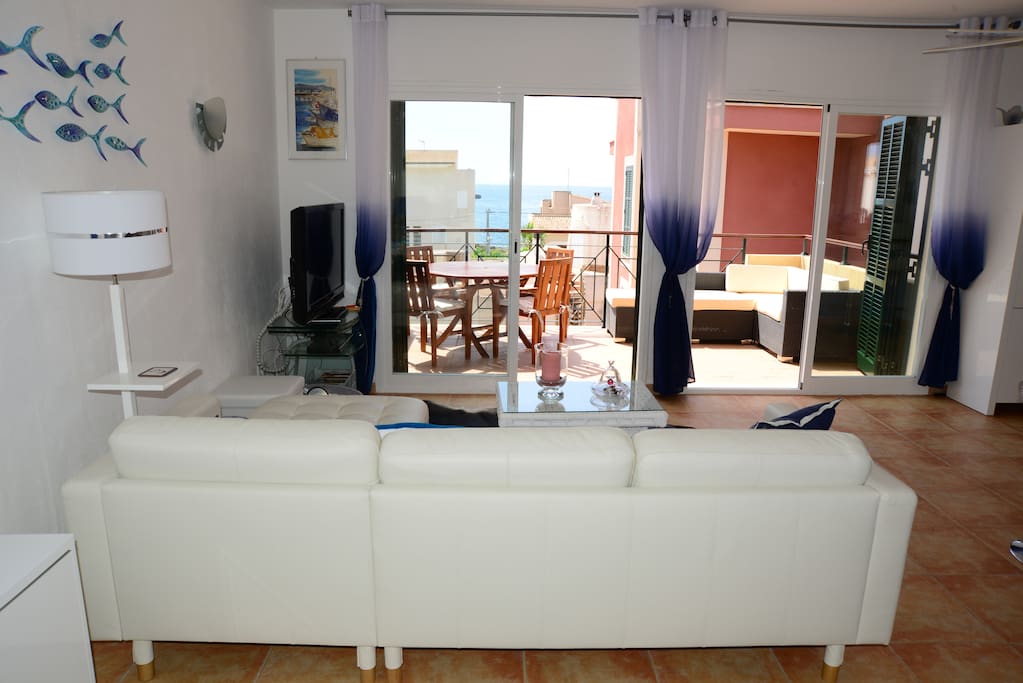 Living room with a view