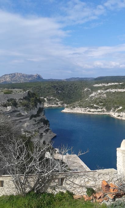 vue du balcon