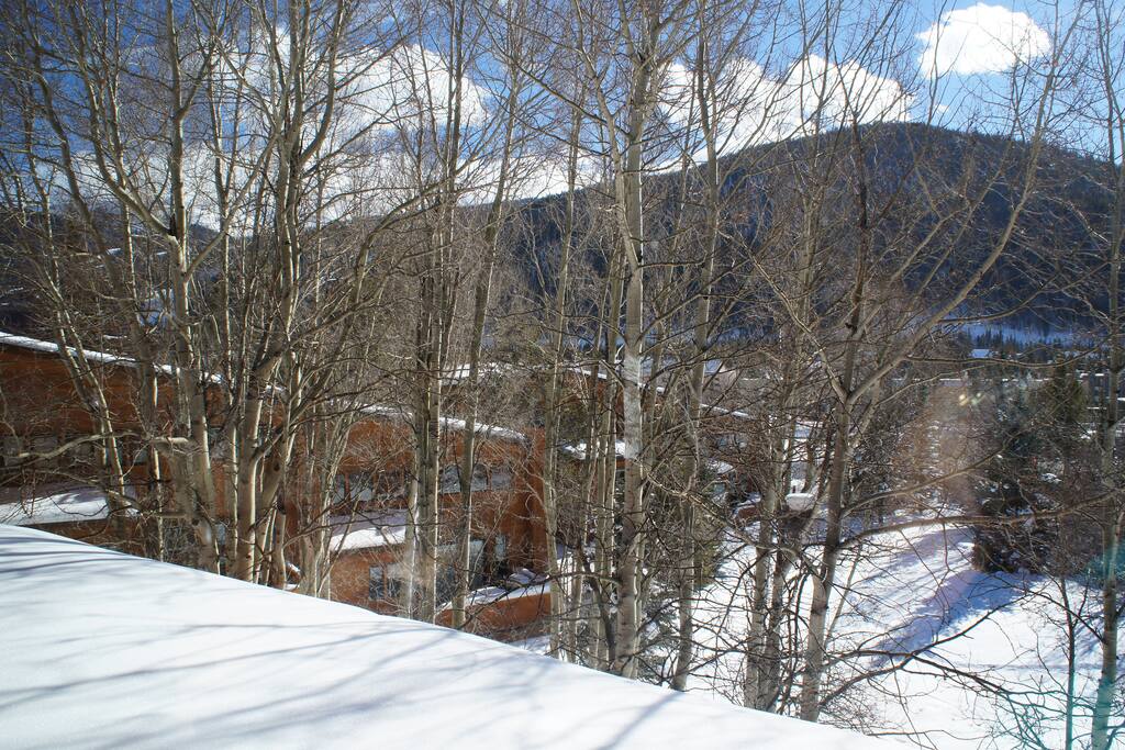 View from twin bedroom