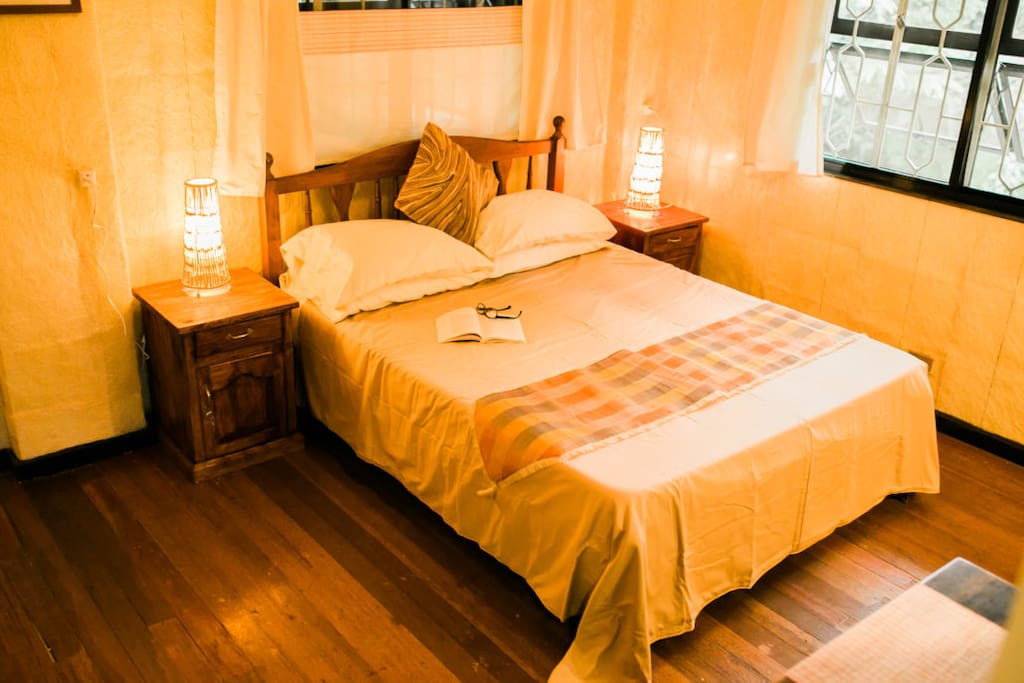 Our room for a couple at P600 with a French breakfast