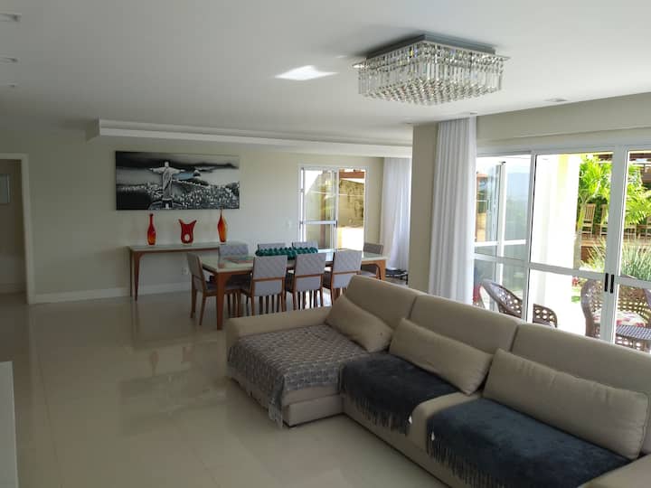 Mansão Mar/montanha/piscina C 5 Suítes T Conforto - Recreio dos Bandeirantes