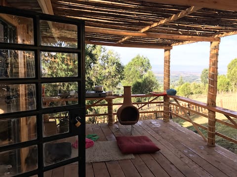 Wood Cabin in the Aberdare Mountains