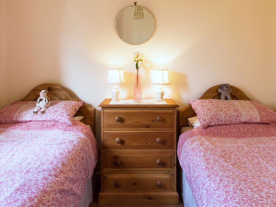 Twin bedroom.