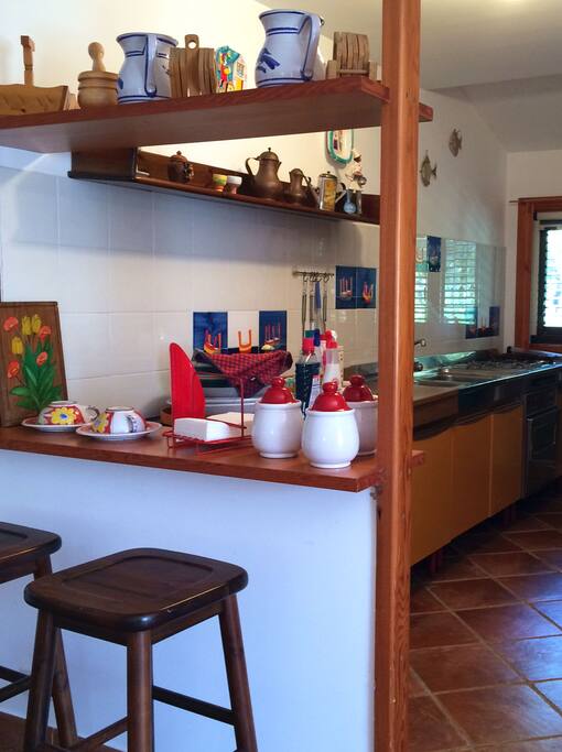 Angolo prima colazione. Breakfast corner.
