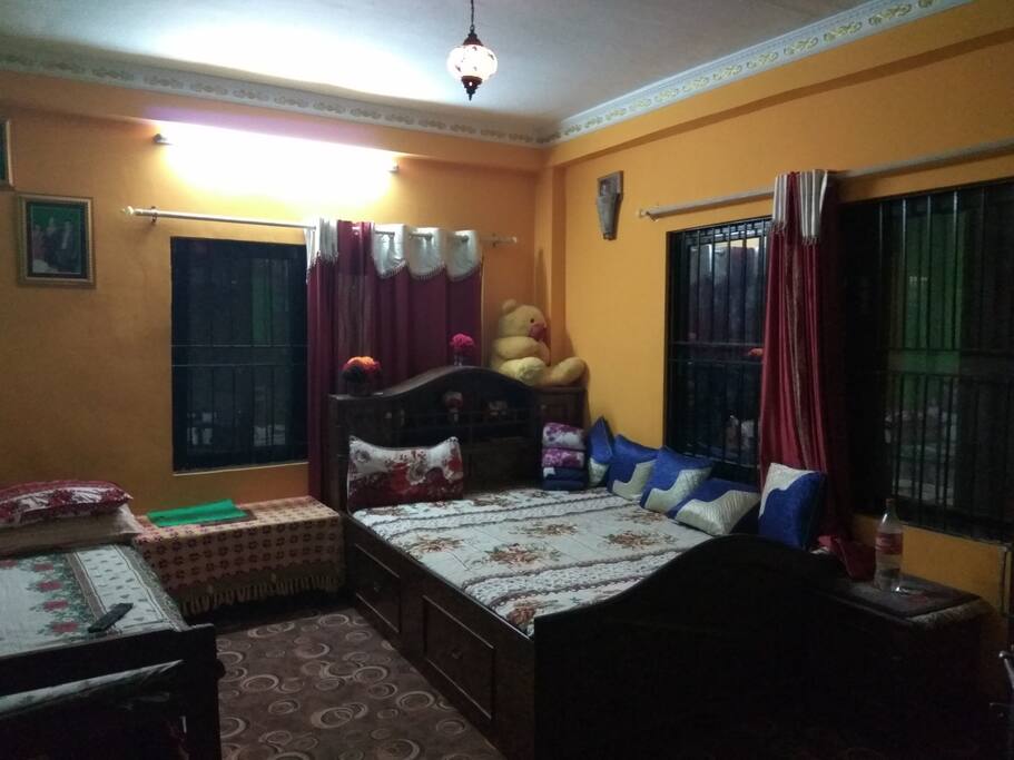 Comfortable, quiet, and cozy bedroom.