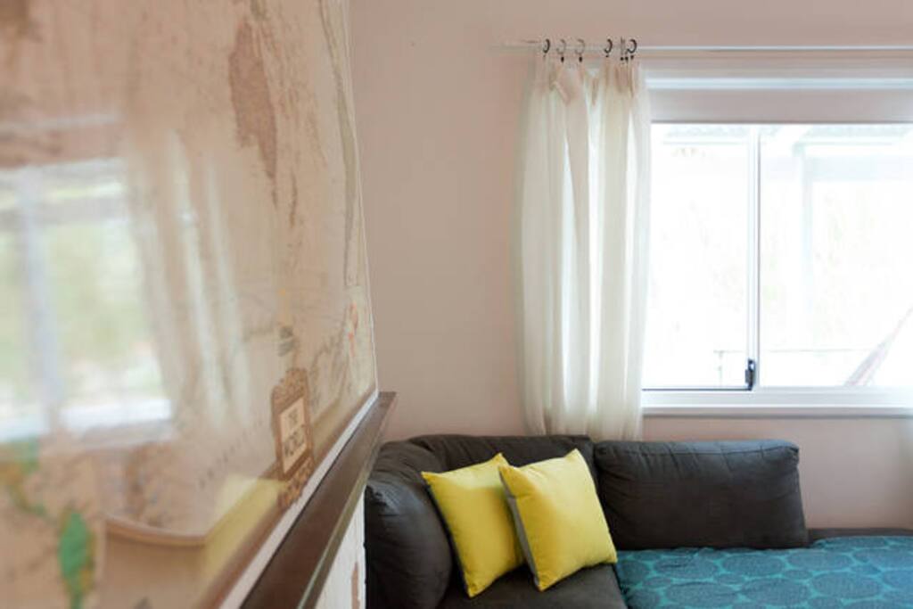 Sofa in room