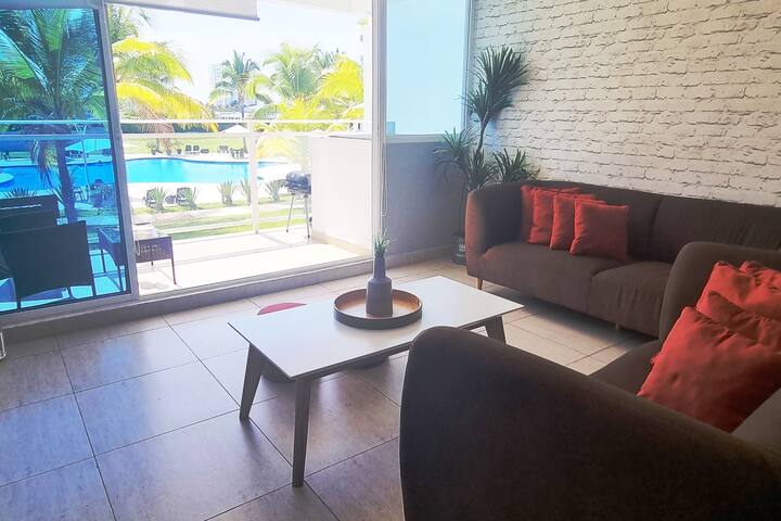 2 Bedroom Apartment with Garden view Playa Blanca - Vacation homes for Rent in Río Hato, Provincia de Coclé, Panama - Image 1