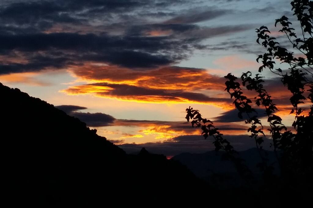 Spectacular sunsets