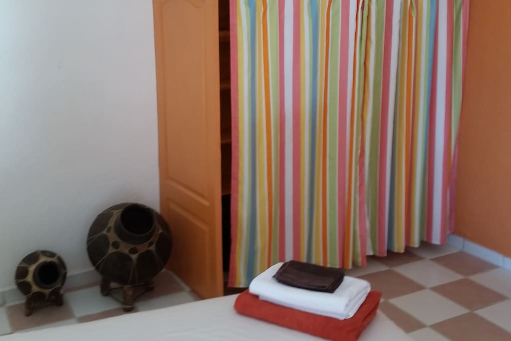 The closet for your belongings