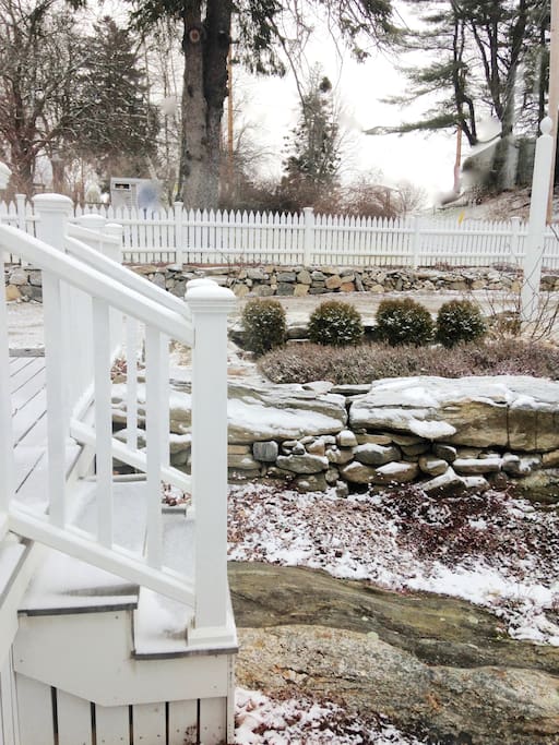 Our Maine home overlooks Boothbay Harbor