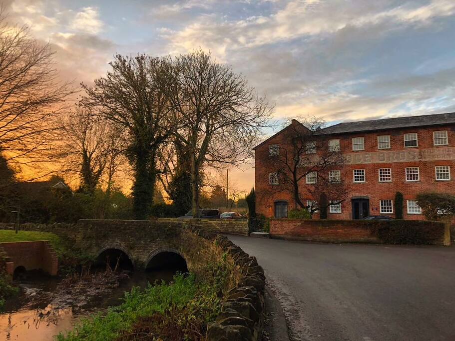 Sunset over the Mill