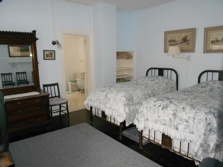 Twin beds