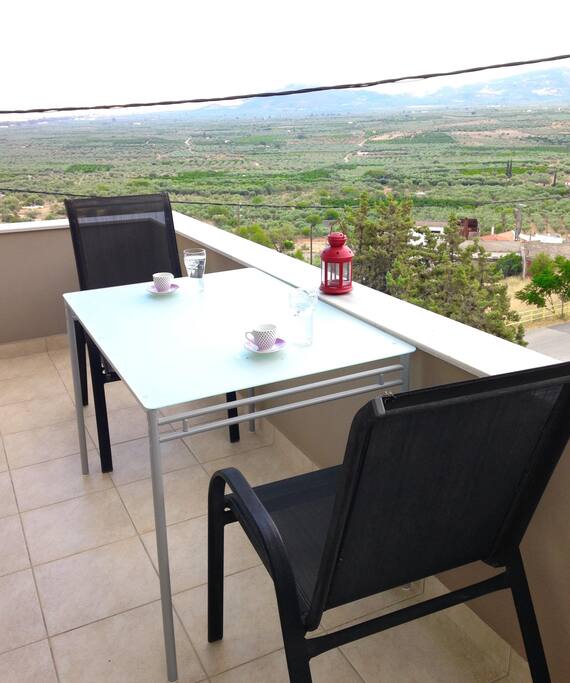 View from the balcony