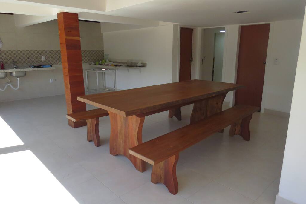 COZINHA NO JARDIM PARA CAFÉ