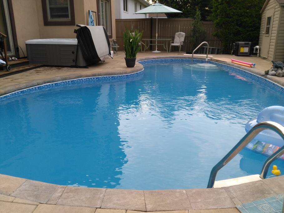 Pool and hot tub