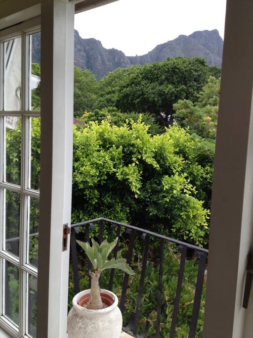 View from the balcony