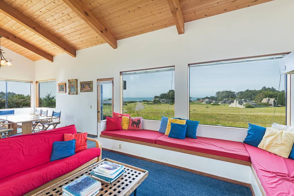 Living Room Seating with View