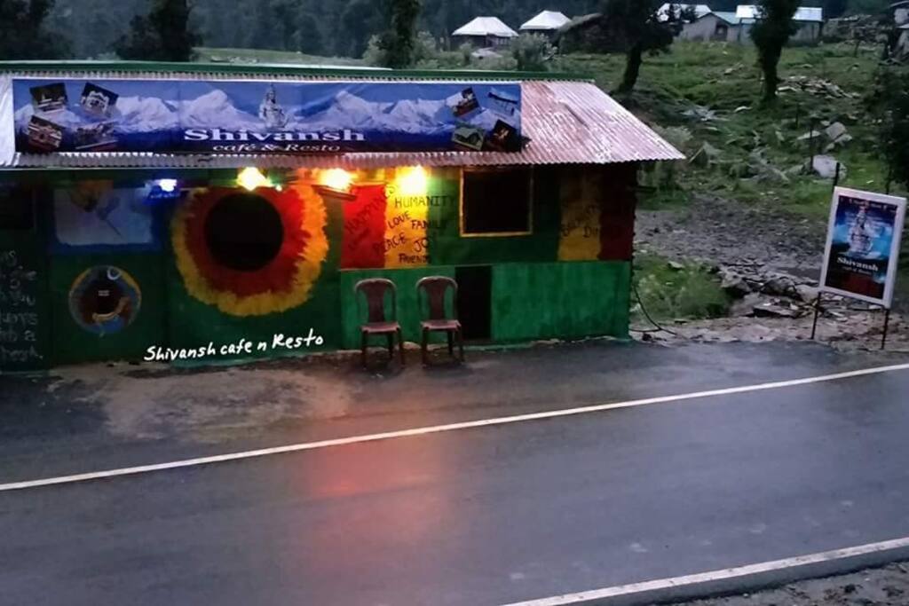 Shivansh Restaurant at Night