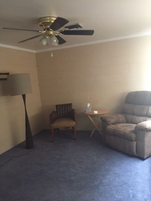 The sitting room /sleeping room