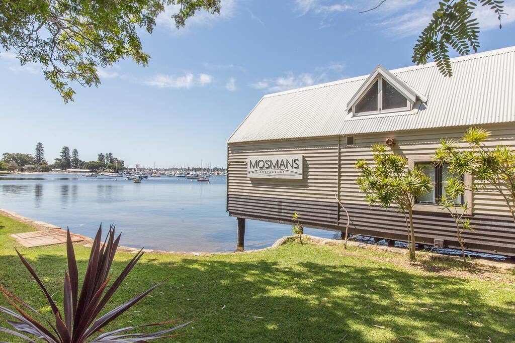 Perched over the Swan River