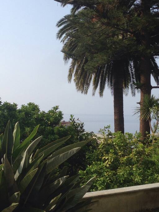 Vista mare dal giardino