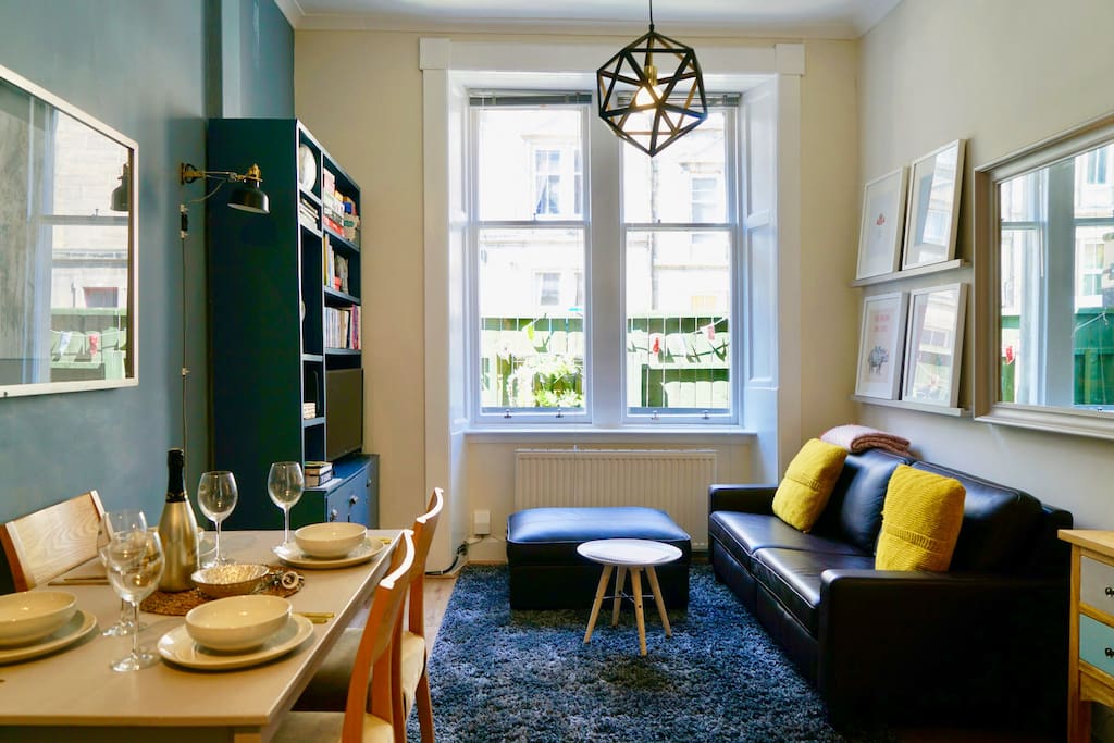 kitchen, dinning, living space