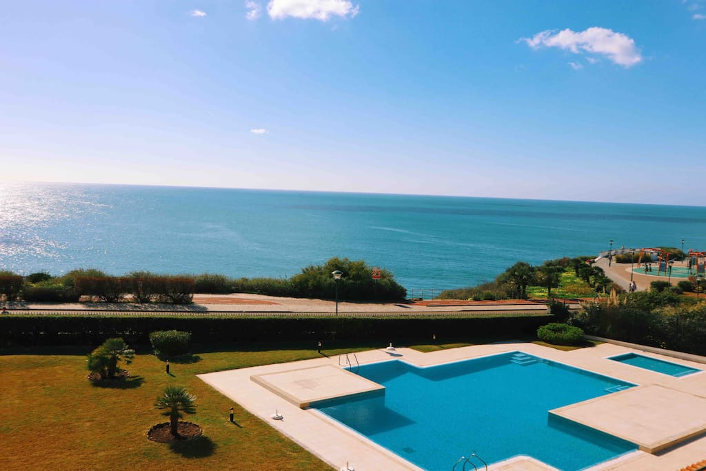 SEA VIEW w/ POOL & Terraces Oceanário, Cascais Apartments for Rent in
